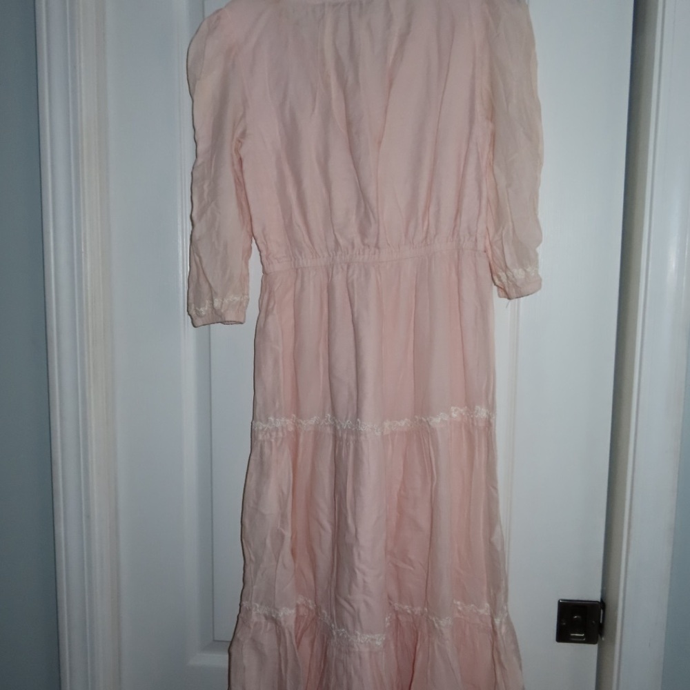 Lucky Brand Soft Pink Long Sleeve Dress